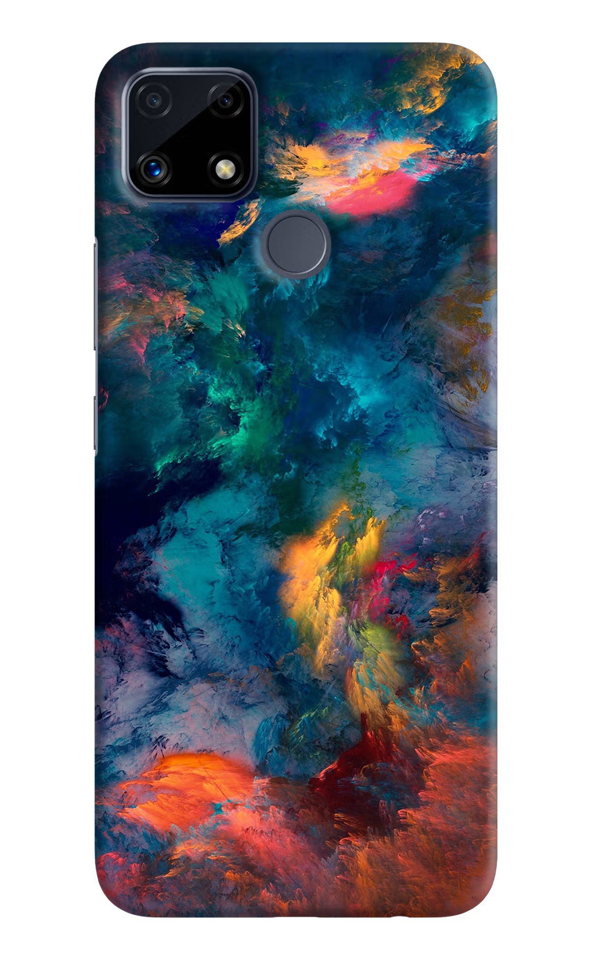Artwork Paint Realme C25/C25s Hard Case Back Cover by Casekaro