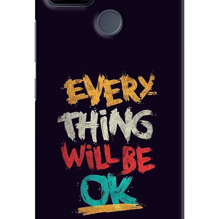 Everything Will Be Ok Realme C25/C25s Hard Case Back Cover by Casekaro
