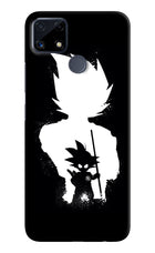 Goku Shadow Realme C25/C25s Hard Case Back Cover by Casekaro