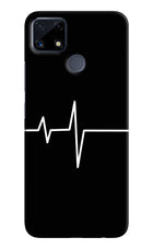 Heart Beats Realme C25/C25s Hard Case Back Cover by Casekaro