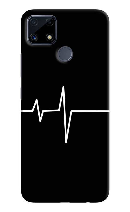 Heart Beats Realme C25/C25s Hard Case Back Cover by Casekaro