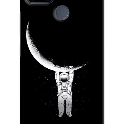Moon Space Realme C25/C25s Hard Case Back Cover by Casekaro