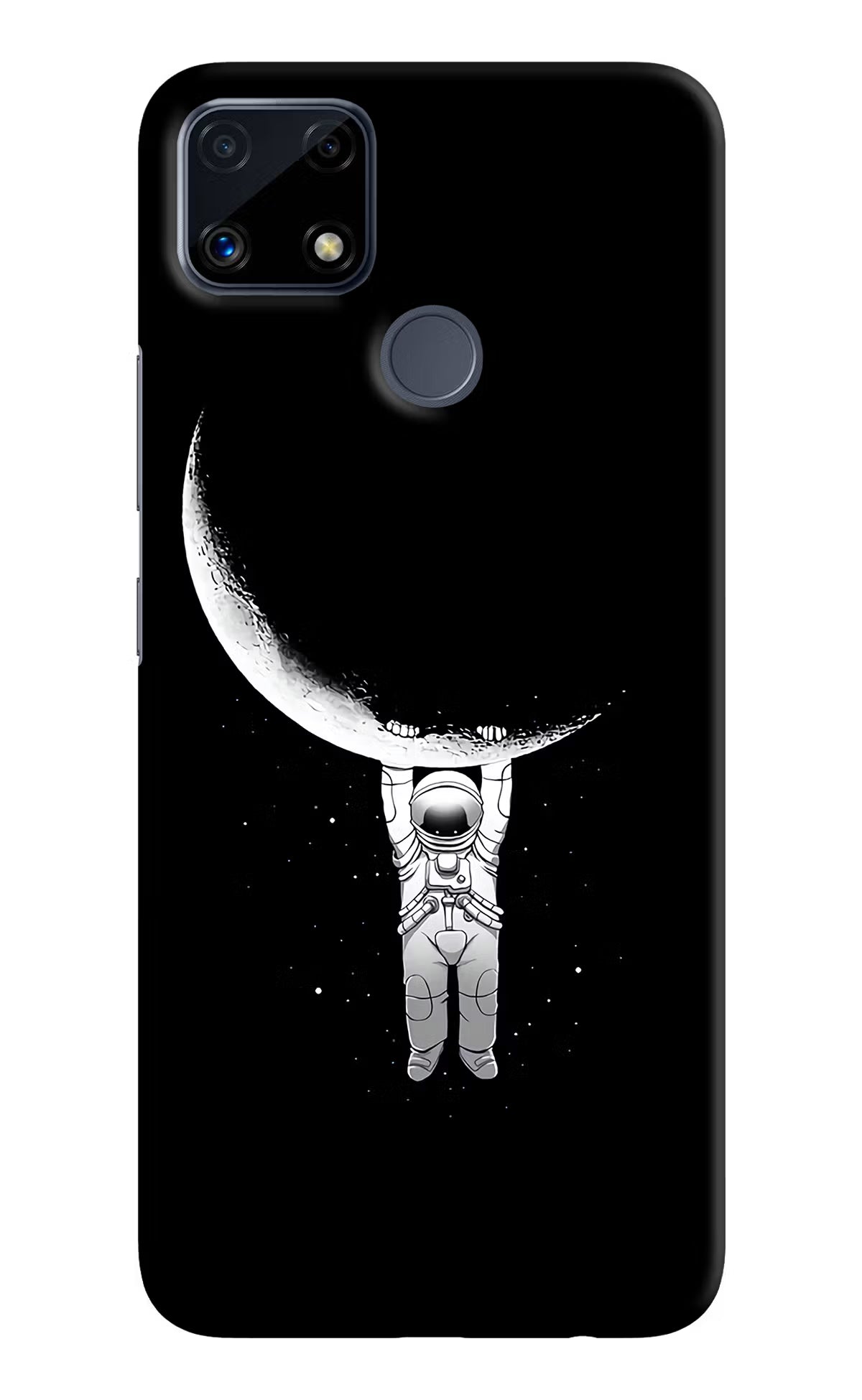 Moon Space Realme C25/C25s Hard Case Back Cover by Casekaro