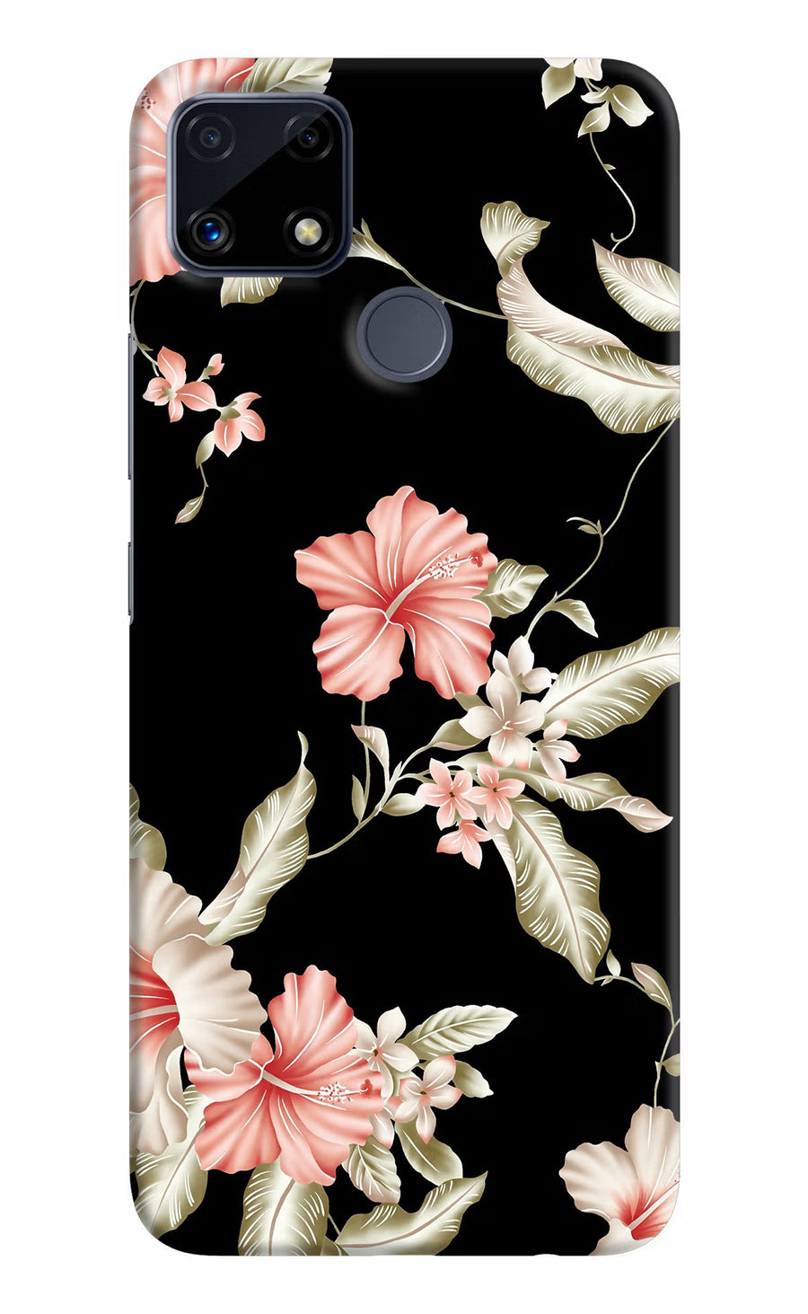 Flowers Realme C25/C25s Back Cover, Hard case