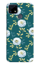 Flowers Realme C25/C25s Hard Case Back Cover by Casekaro