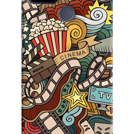 Cinema Abstract Realme C25/C25s Hard Case Back Cover by Casekaro
