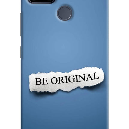 Be Original Realme C25/C25s Hard Case Back Cover by Casekaro