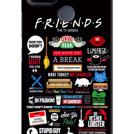 FRIENDS Realme C25/C25s Hard Case Back Cover by Casekaro