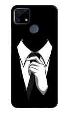 Black Tie Realme C25/C25s Hard Case Back Cover by Casekaro