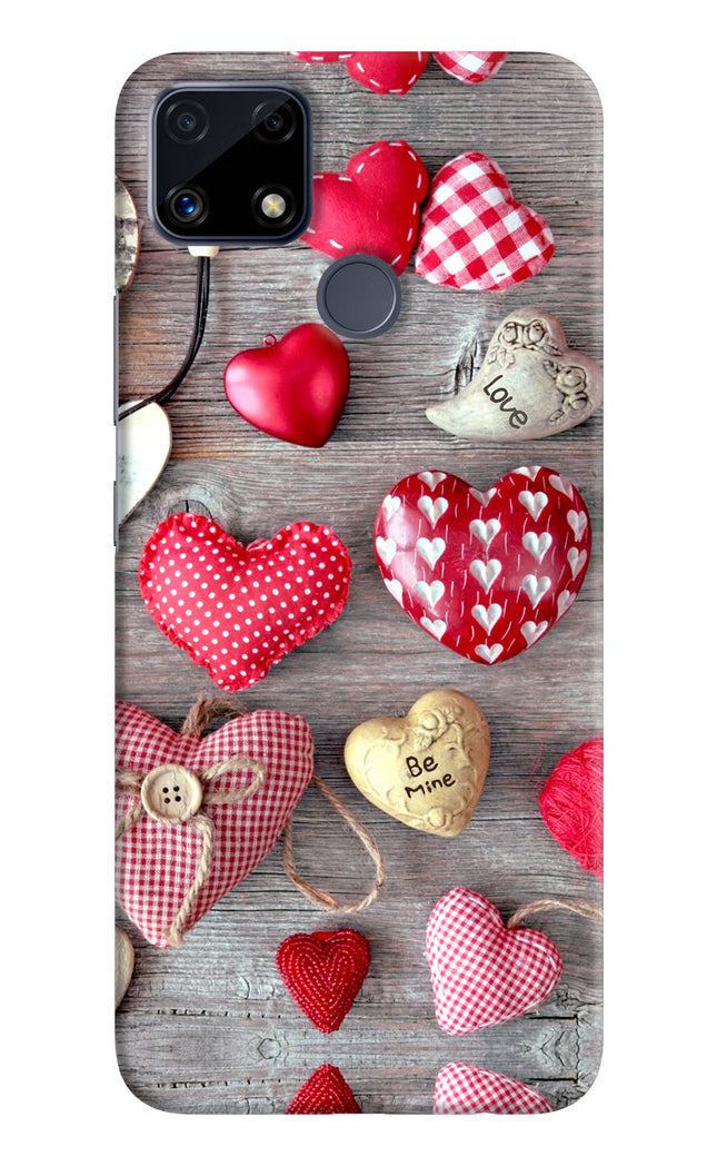 Love Wallpaper Realme C25/C25s Hard Case Back Cover by Casekaro