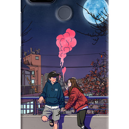 Chilling Couple Realme C25/C25s Hard Case Back Cover by Casekaro