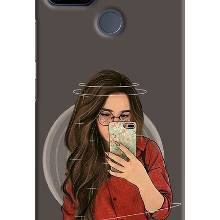 Selfie Queen Realme C25/C25s Hard Case Back Cover by Casekaro