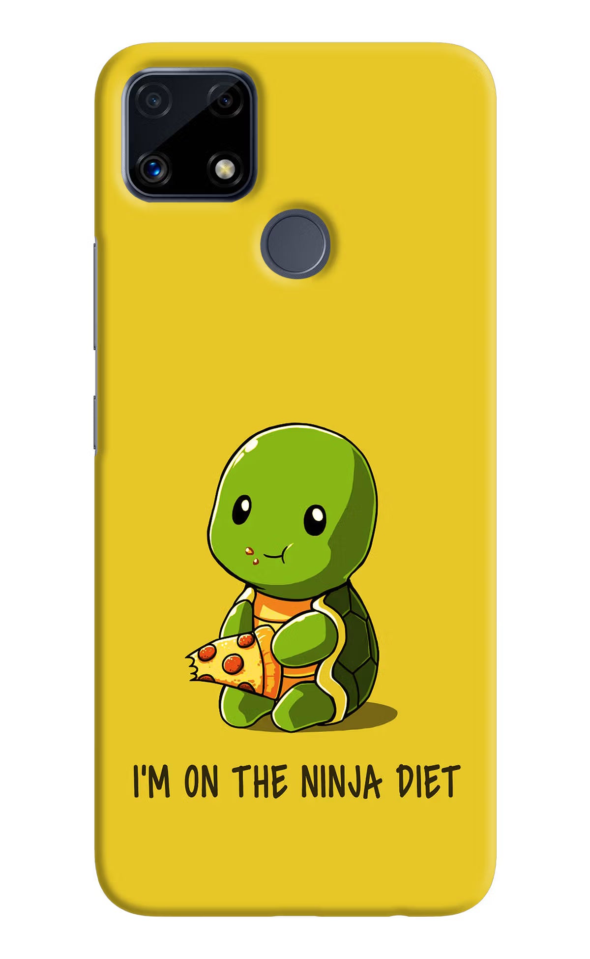 I'm on Ninja Diet Realme C25/C25s Hard Case Back Cover by Casekaro