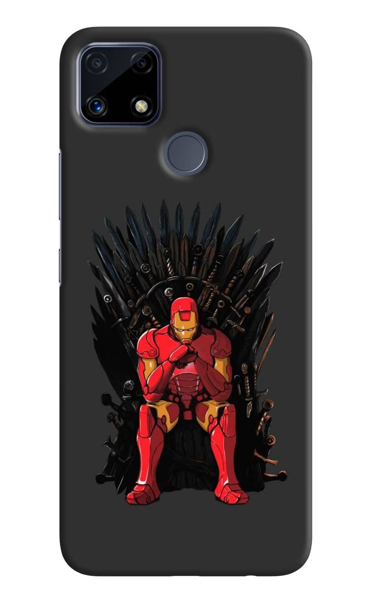 Ironman Throne Realme C25/C25s Hard Case Back Cover by Casekaro