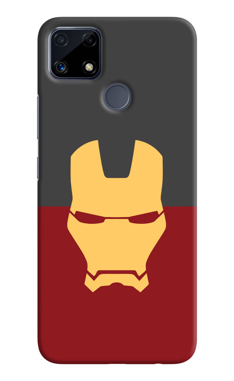 Ironman Realme C25/C25s Back Cover, Hard case