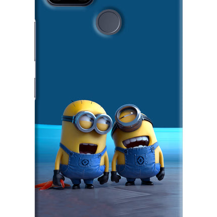 Minion Laughing Realme C25/C25s Hard Case Back Cover by Casekaro