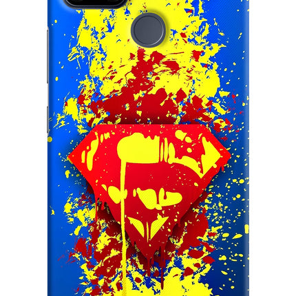 Superman logo Realme C25/C25s Hard Case Back Cover by Casekaro