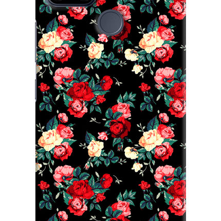 Rose Pattern Realme C25/C25s Hard Case Back Cover by Casekaro