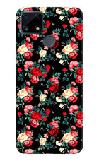 Rose Pattern Realme C25/C25s Hard Case Back Cover by Casekaro