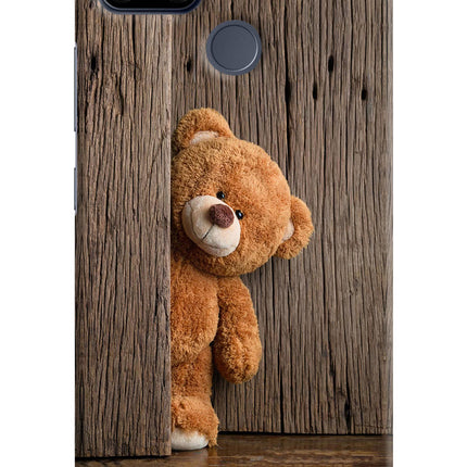 Teddy Wooden Realme C25/C25s Hard Case Back Cover by Casekaro