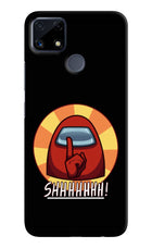 Among Us Shhh! Realme C25/C25s Hard Case Back Cover by Casekaro
