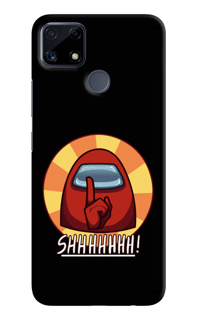 Among Us Shhh! Realme C25/C25s Hard Case Back Cover by Casekaro