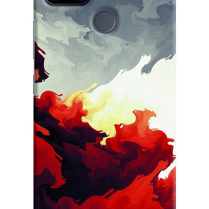 Fire Cloud Realme C25/C25s Hard Case Back Cover by Casekaro
