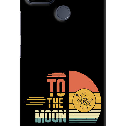 To the Moon Realme C25/C25s Hard Case Back Cover by Casekaro