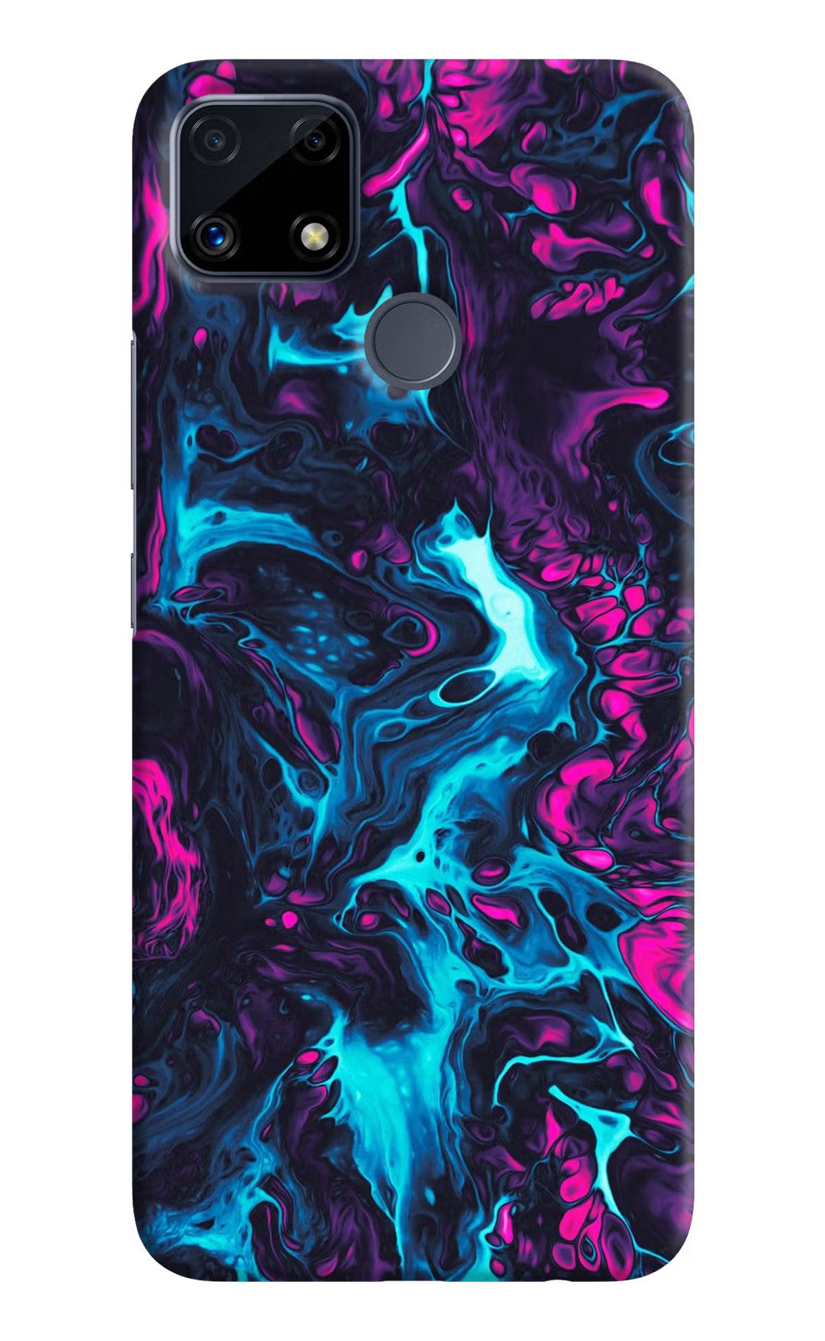Abstract Realme C25/C25s Hard Case Back Cover by Casekaro