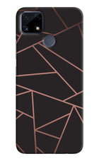 Geometric Pattern Realme C25/C25s Hard Case Back Cover by Casekaro