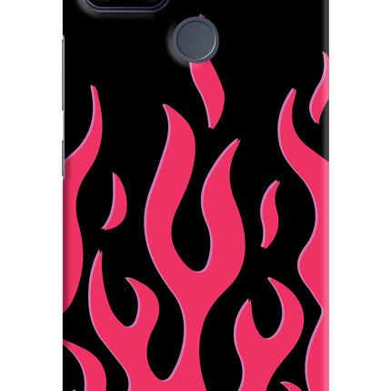 Fire Flames Realme C25/C25s Hard Case Back Cover by Casekaro