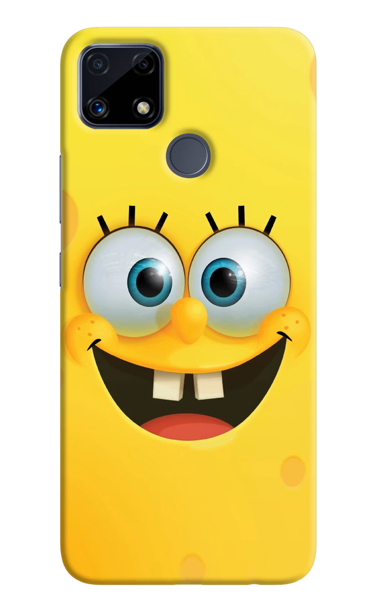Sponge 1 Realme C25/C25s Hard Case Back Cover by Casekaro
