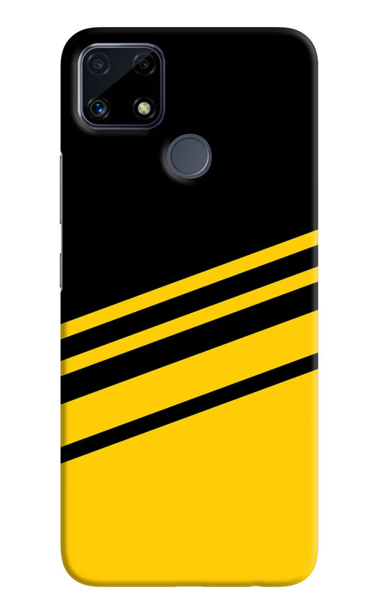 Yellow Shades Realme C25/C25s Hard Case Back Cover by Casekaro