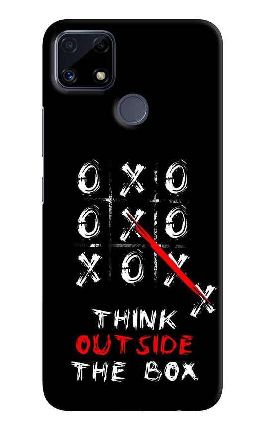 Think out of the BOX Realme C25/C25s Hard Case Back Cover by Casekaro