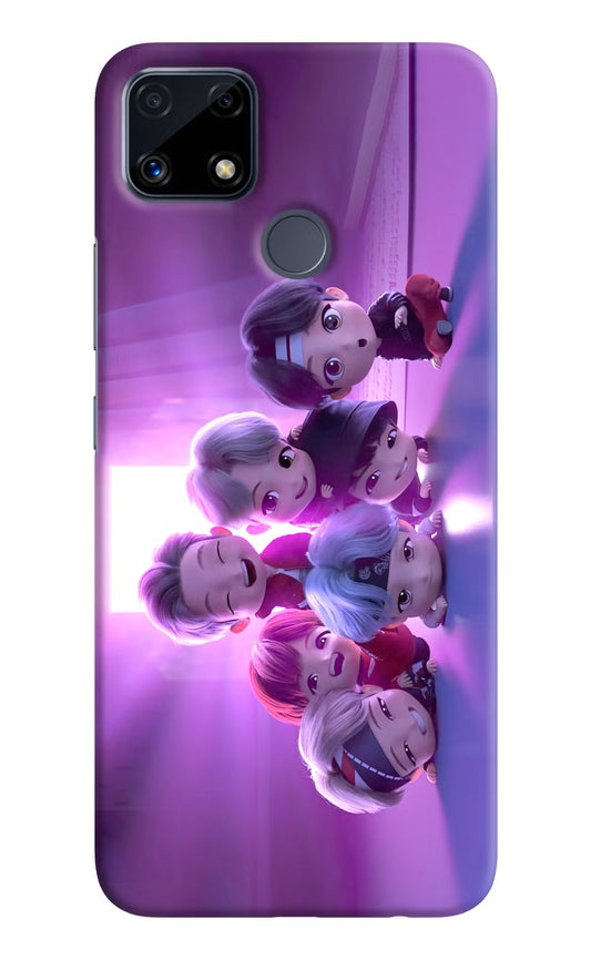 BTS Chibi Realme C25/C25s Hard Case Back Cover by Casekaro