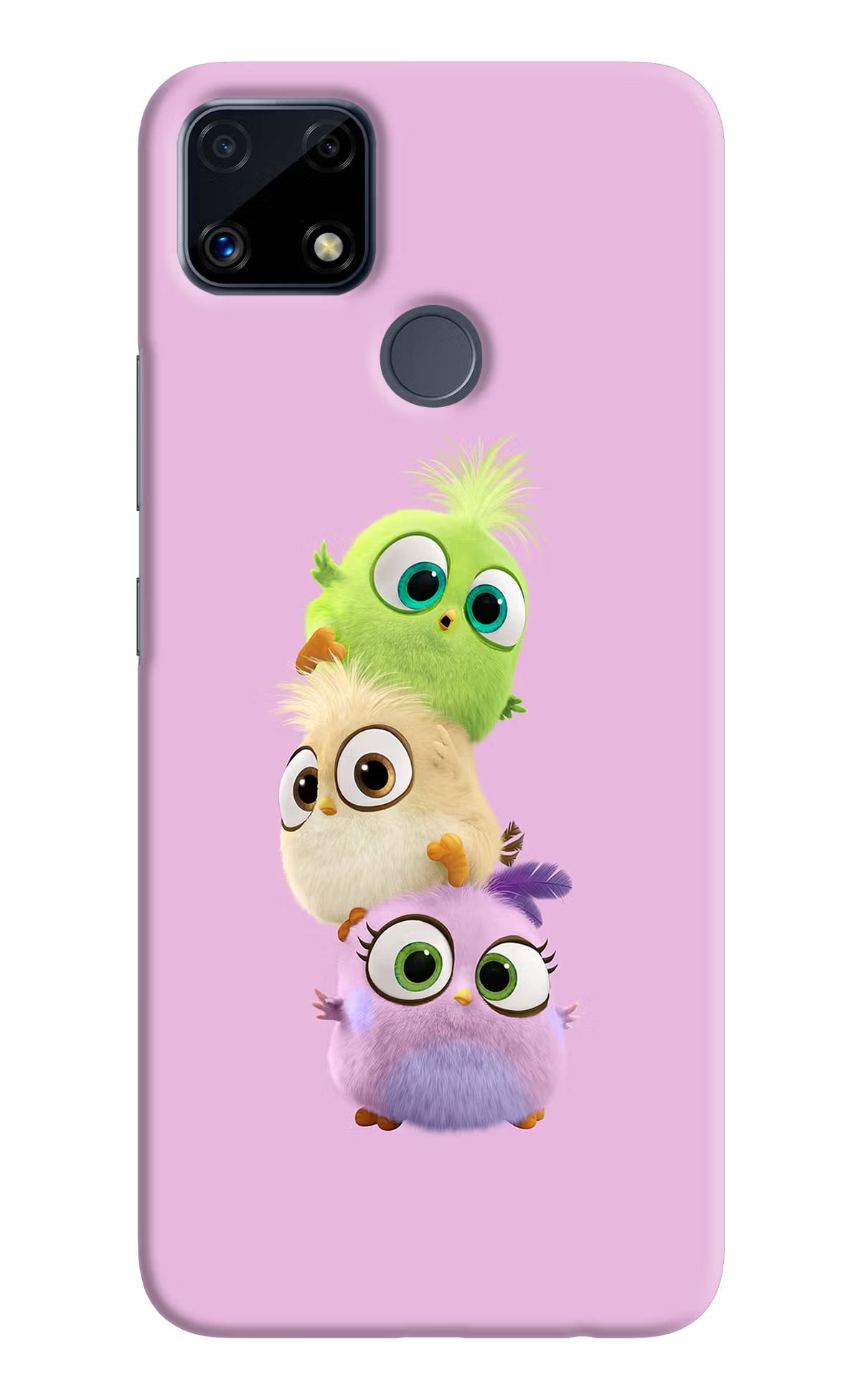 Cute Little Birds Realme C25/C25s Hard Case Back Cover by Casekaro