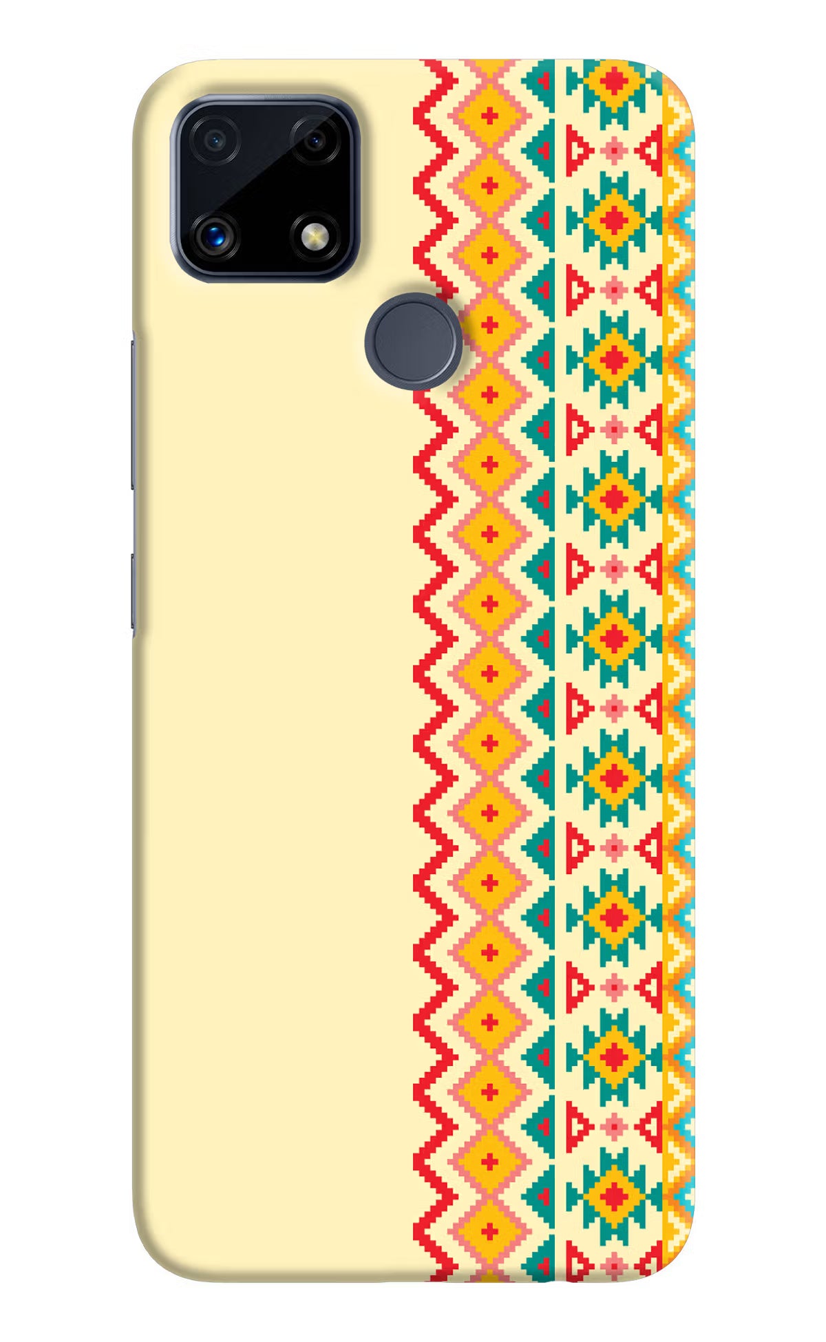 Ethnic Seamless Realme C25/C25s Hard Case Back Cover by Casekaro
