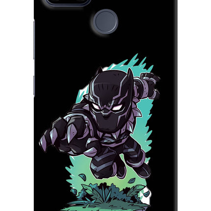 Black Panther Realme C25/C25s Hard Case Back Cover by Casekaro