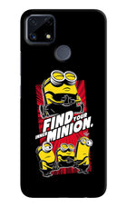 Find your inner Minion Realme C25/C25s Hard Case Back Cover by Casekaro