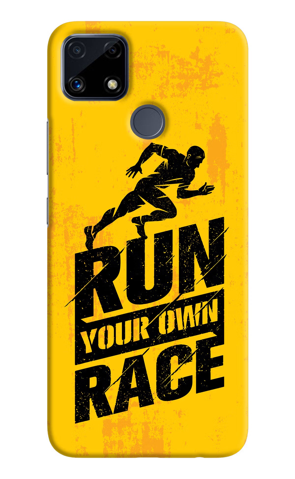 Run Your Own Race Realme C25/C25s Hard Case Back Cover by Casekaro