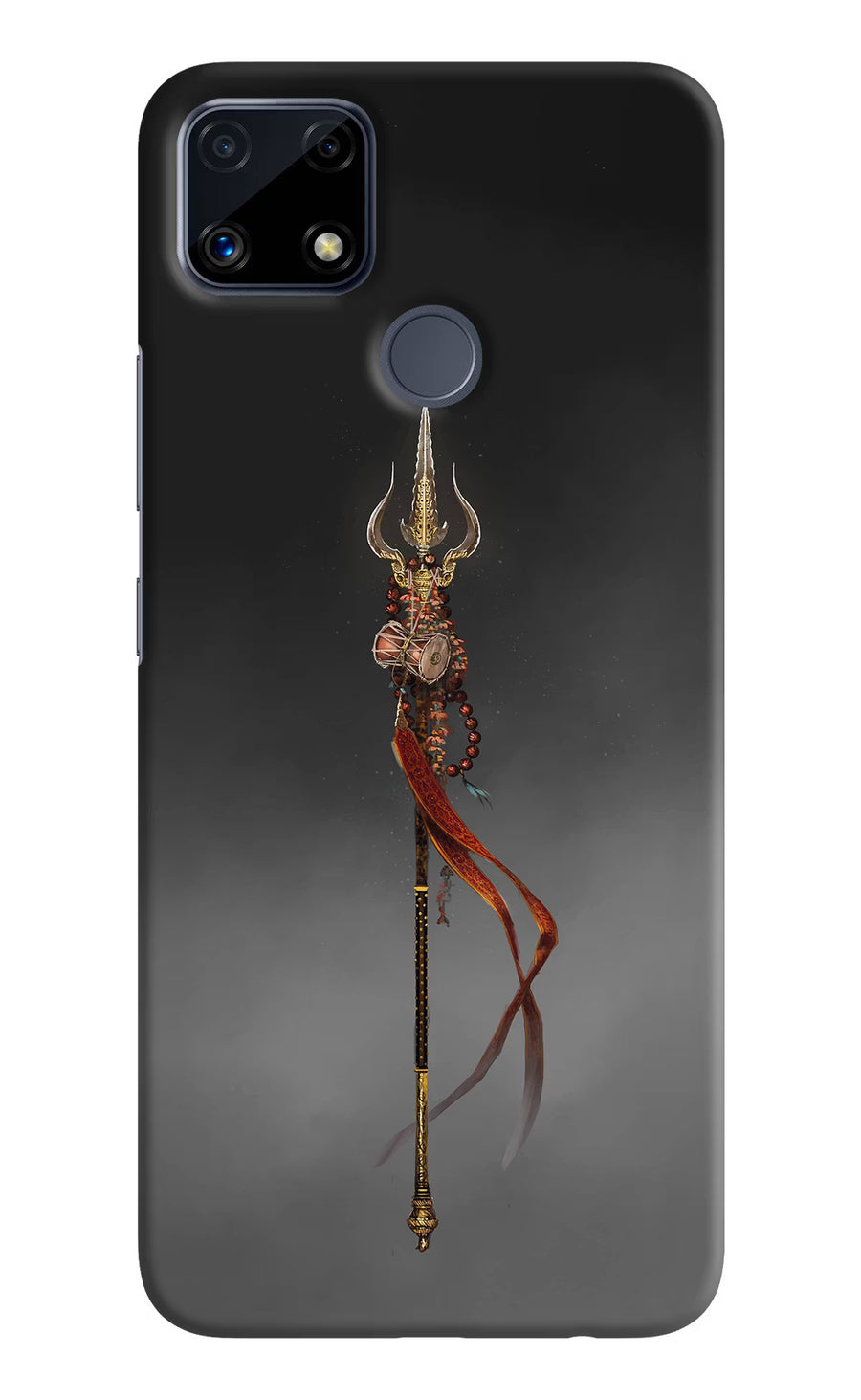 Shiv Trishul Realme C25/C25s Back Cover, Hard case