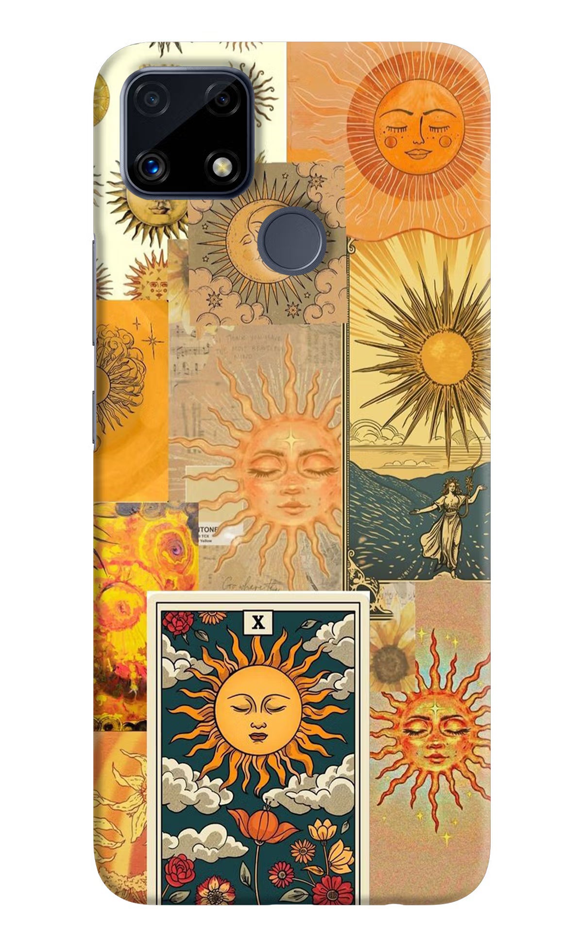 Sun Realme C25/C25s Hard Case Back Cover by Casekaro