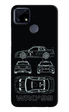 WRC'99 Realme C25/C25s Hard Case Back Cover by Casekaro