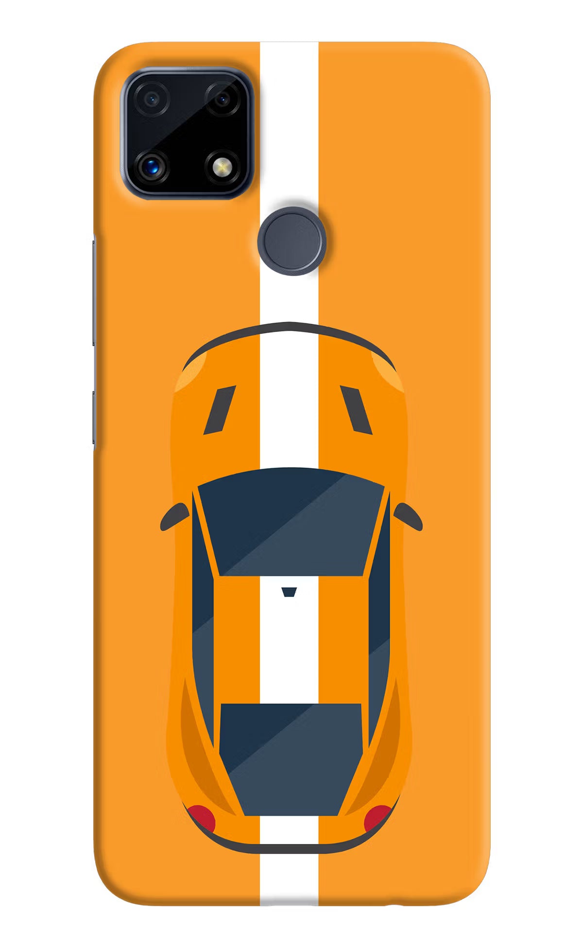 Highway Pursuit Realme C25/C25s Hard Case Back Cover by Casekaro