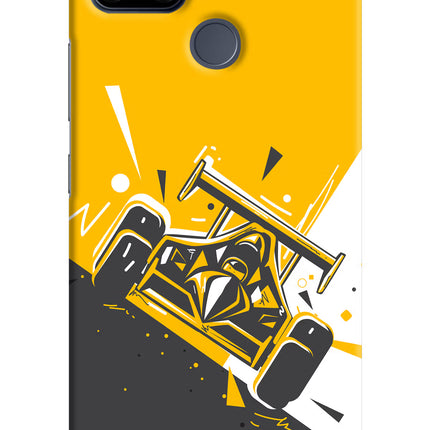 Track King Realme C25/C25s Hard Case Back Cover by Casekaro