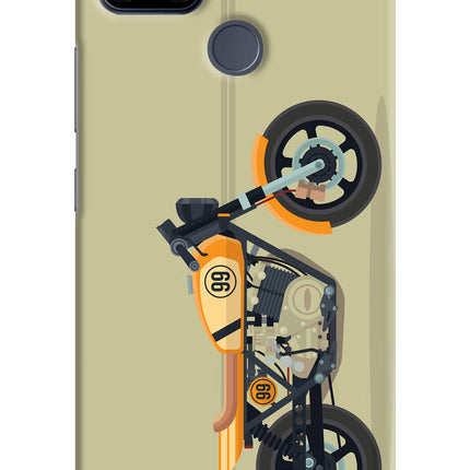 Vertical Speedster Realme C25/C25s Hard Case Back Cover by Casekaro