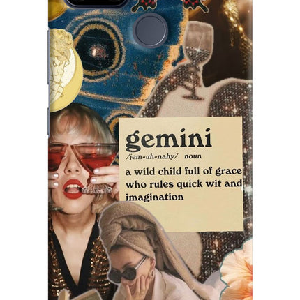 Gemini Zodiac Realme C25/C25s Hard Case Back Cover by Casekaro