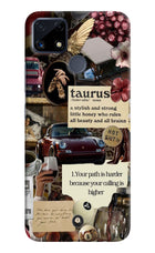 Taurus Zodiac Realme C25/C25s Hard Case Back Cover by Casekaro