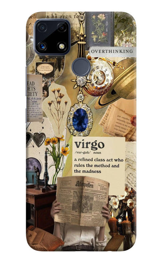 Virgo Zodiac Realme C25/C25s Hard Case Back Cover by Casekaro