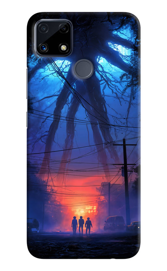 Ordinary Things Shadow Realme C25/C25s Hard Case Back Cover by Casekaro
